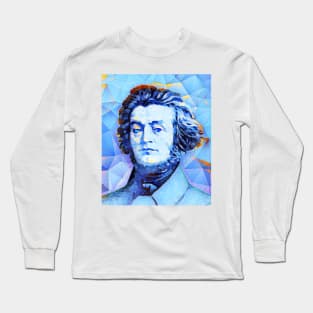 Adam Mickiewicz Portrait | Adam Mickiewicz Artwork | Adam Mickiewicz  Painting 14 Long Sleeve T-Shirt